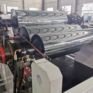 Plastic Sheet Extruder Machine / PP PS Theromofroming Sheet Roll Extrusion