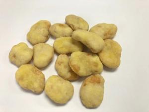 China Crispy Honey And Butter Flavor Coated Fried Broad Bean Chips Snacks factory
