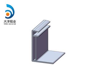 China Mill Finish 50 Series Solar Mounting Frame Anodizing factory