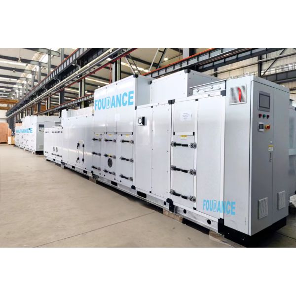 5000CMH FULLY AUTOMATIC ROTARY INDUSTRIAL DESICCANT AIR DRYER DEHUMIDIFIER HVAC SYSTEM