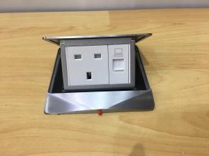 China Electrical Waterproof Floor Mounted Outlets 6amps Sandblasting factory