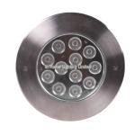 3000K Waterproof 36W LED Underground Light / Stainless Round Led Buried Light