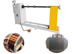 China Conductor Wire HV Oil Type Transformer Winder Machine Simple Semi Automatic factory