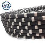 Diamond Wire Rope Saw for Mixed Steel-Concrete Cutting in Quarry Granite Cutting