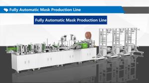 China PLC Control N95 KN95 Surgical Mask Making Machine factory