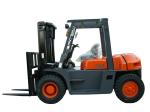 5000kg Four Wheel Drive Forklift With ISUZU Engine 6BG1 EPA Approved