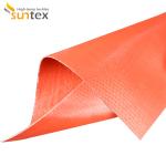 Silicone Coated Glass Fabric Insulation , Fire Retardant Curtain Fabric