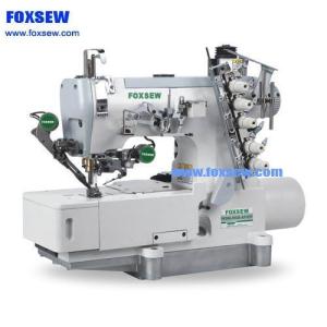 China Direct Drive Flatbed Interlock Sewing Machine with Top and Bottom Thread Trimmer FX500-01CB-AT-EUT factory