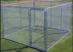 1.8m Height Strong Large Metal Dog Kennel Portable Dog Fence For Camping