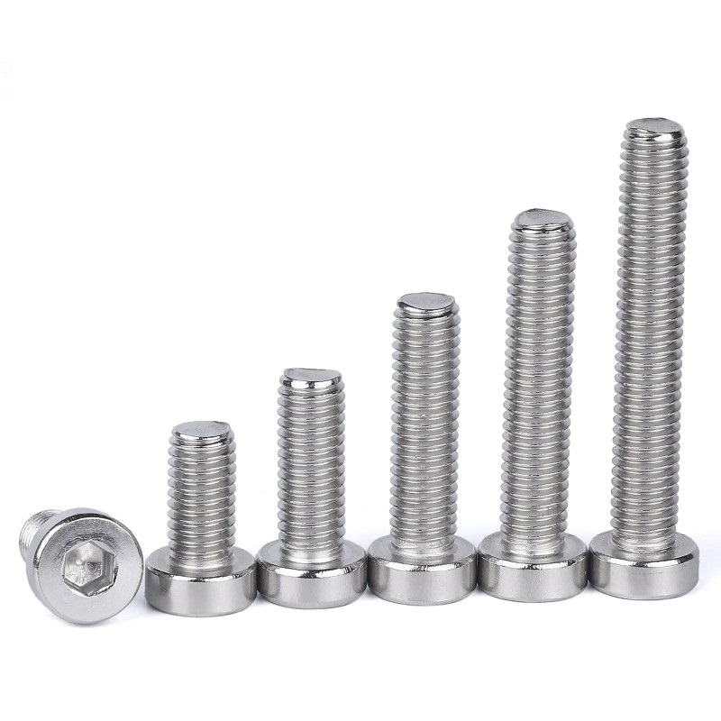 Black Oxide Hexagon Socket Thin Head Cap DIN7984 Allen Bolt Hex Allen Key Bolt M3-M52