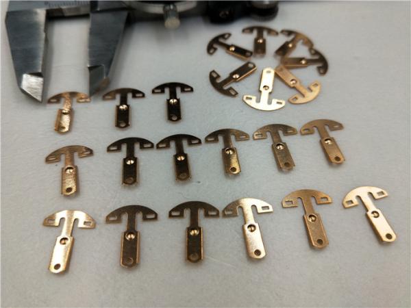 High Precision Punch Press Dies , Progressive Die Components Copper / Brass