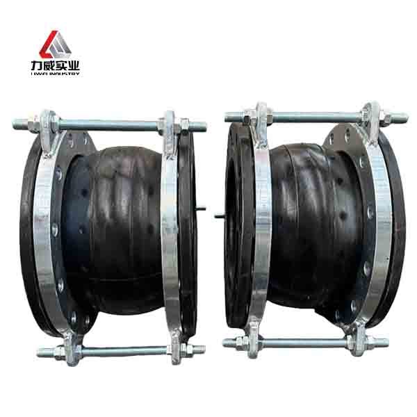 Customized Drawing Single sphere flexible rubber joint PN6 PN40 designed for