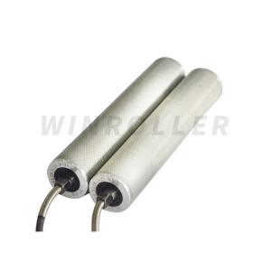 China 3PH 380V AC Customized Knurled Motorized Drive Roller For Industrial Equipment factory