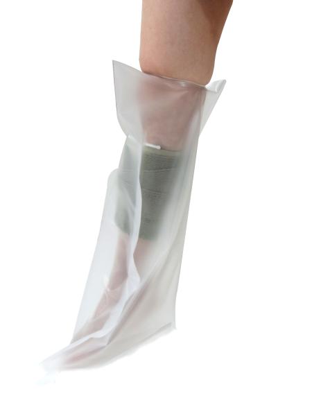 Broken Leg Waterproof Cast Protector Cover TPU Bandage Protector Lower