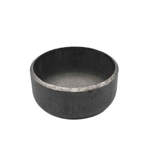 China Buttwelding Carbon Steel End Cap For Pipe Fitting 1/2&quot;-24&quot; Sandblasting factory
