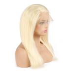 22" 613 Blonde HD Full Lace Human Hair Wigs No Split