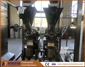 China Butter Peanut Processing Machines SUS304 Peanut Butter Grinding Machine factory