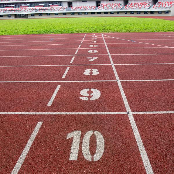 All Weather Waterproof Rubber Athletic Running Track Approved Rubber Running
