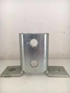 China Heavy Duty 10 Ft. Zinc Plated Steel 4-Hole Base Strut Fitting factory