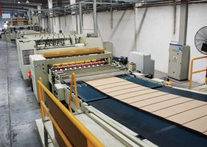 Multi Production Speed Corrugated Cardboard Making Machine 5 Layer Package Machine
