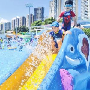 China Elephant Water Park Feasibility Study Aqua Playground for Kids Water Game Equipment for Water Splashing factory