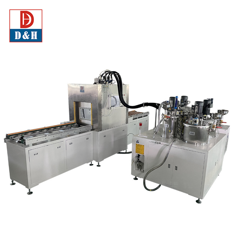 Electronics Parts Production Vacuum Chamber Glue Potting Machine