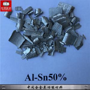 China AlSn 50% Content Aluminium Master Alloy For Increase Strength , Ductility factory