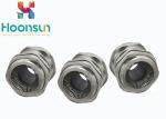 Water Proof Nickel Plated Brass EMC Cable Gland , Shielded Cable Gland With EMC