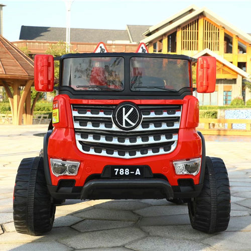 Electric Construction Truck with Remote Control and Tipping Bucket 12v