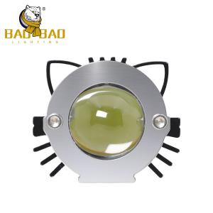 China Metal Cartoon Cat Shape 80V White Yellow Flash LED Fog Light factory