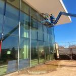 Clear Glass Curtain Wall Facade For Construction Structural Exterior Wall