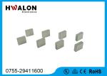 White Color Small PTC Ceramic Heater Element 12 - 24 Voltage Rectangle Chip