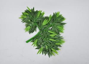 China Park Hanging 70cm Green Bamboo Artificial Branches factory