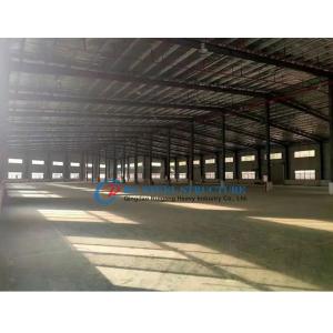 China Lightweight Greenhouse Metal Building Construction With Glazed Structure factory