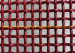 Red 3M Length 45Mn Manganese Steel Wire Screen Mesh