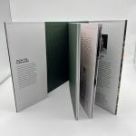 Foil Stamped Coffee Table Book Printing Customized With Spot Color
