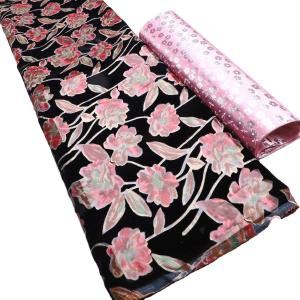 China Garments and African Boubou Supoo Printed Velvet Lace Fabric for Women's Clothing factory