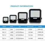 IP65 Waterproof Remote Control Solar Floodlight 25w 40w 60w 100w 200w Solar Led