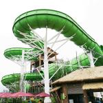 Commercial Anaconda Fiberglass Water Slides for Adventure Amusement