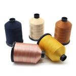 Pattern Dyed Tex35 Tex45 Tex70 High Strength Multi-color Bonded Nylon Thread for
