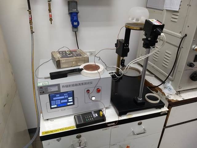 Melting Behavior Building Material Fire Tester For Vehicle Interior Heat Radiation 1