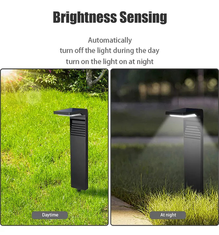 Waterproof Led Solar Garden Lawn Lights Walkway Outdoor Pathway Spike