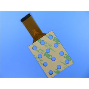 Flexible PCB Circuit Board With 3M Tape for Keypad