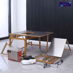 China Multifunctional Precision Sliding Panel Table Saw For Laminate Floor factory