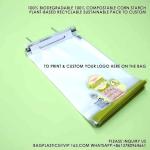 Recycled LDPE Material Plastic Bag With Wire And Printing Bakery Product