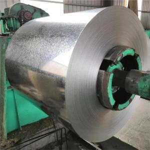 China Big Spangle Galvanized Steel Sheet And Coils Zinc 120g Unoiled Chromated JIS G3302 SGCC factory