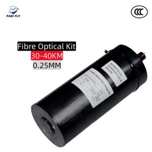 China Customized 0.25mm Ultra Lightweight Dome Enclosure Drone Fiber Optic Kit for Anti Interference Fpv Fibre Optic Communications Equipment factory