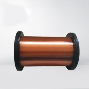 China 43 Awg Class 155 / 180 Ultra Fine Enameled Copper Wire For Touch Screen factory
