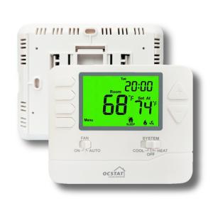 China 24V 50 / 60 HZ Multi Stage Weekly Programmable Thermostat For Underfloor Heating factory
