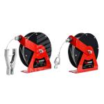 Industrial Steel Static Grounding Reels Alligator Clamp For Refueling Stations